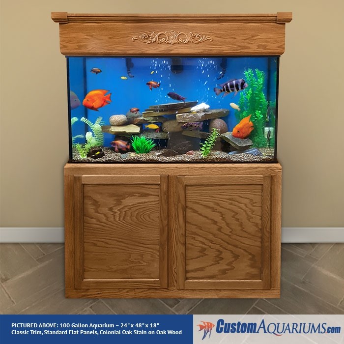 Majestic Stand and Canopy Package 30" x 48" x 18" Custom Aquariums