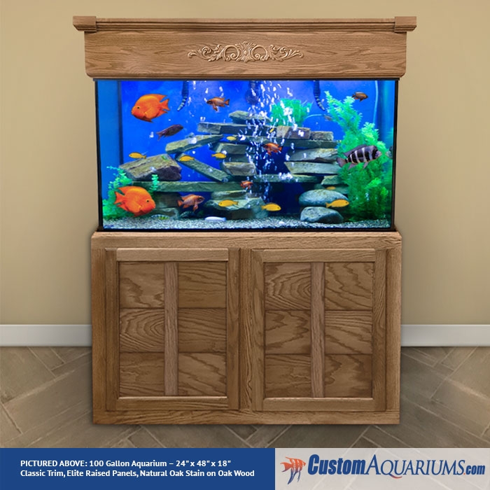 Majestic Stand & Canopy 48"L x 18"D Package Custom Aquariums
