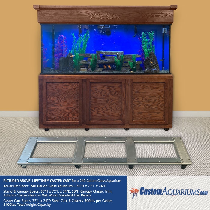 Majestic Aquarium Caster Carts Custom Aquariums