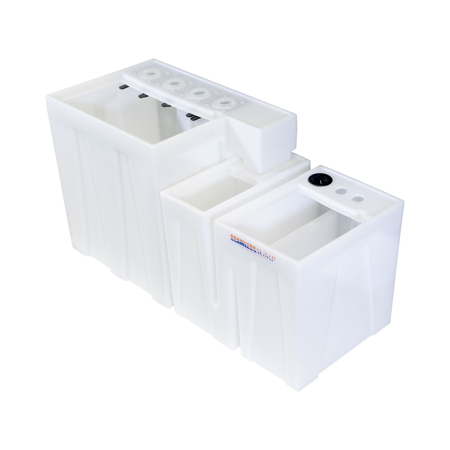 Image showcasing 1200GPH Low Profile 55 Aquarium Sump Package - Custom Aquariums