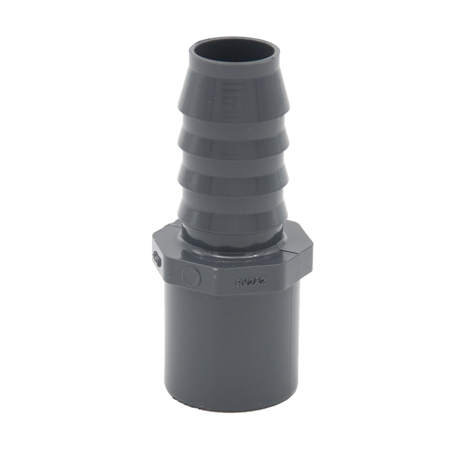 3/4" Barbed x Slip Coupler Fitting Custom Aquariums